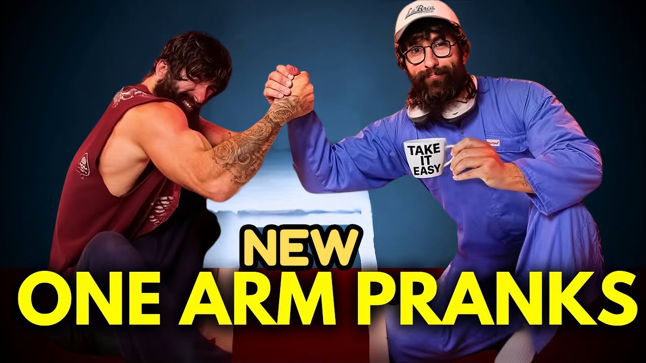Anatoly Uncut Pranks, One Arm Is All He Needs #2