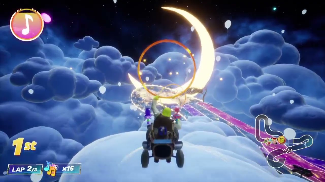 Shrek  Once upon a Time (Lightning) Dreamworks All-Stars Kart Racing