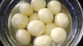 ১ কাপ গুঁড়া দুধ দিয়ে ১ কেজি স্পঞ্জ রসগোল্লা মিষ্টি রেসিপি||Sponge Rasgulla Misti Recipe screenshot 4