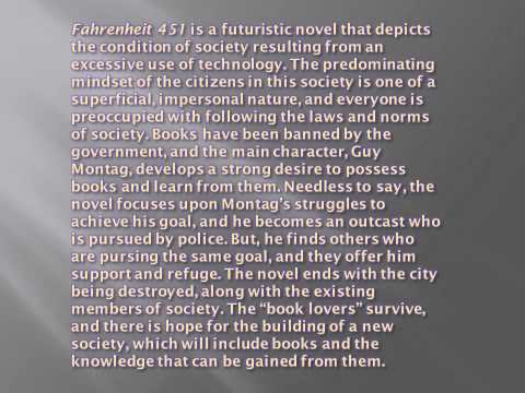 In che modo la tecnologia influisce sulla societ&#224; in Fahrenheit 451?