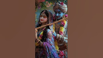 radhe Krishna new short video for watsapp status 💫🙏🌿🌹♥️#krishna #radhakrishna #trending #love #song