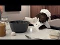 Labrador puppy makes his own dog treats hilarious