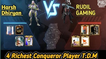 😲4 Reachest Conqueror Player In My T.D.M || SAMSUNG,A3,A5,A6,A7,J2,J5,J7,S5,S6,S7,59,A10,A20,A50,A70