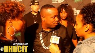 Yo Gotti Talks Supporting The Arts and Not Drinking and Smoking at the 2015 BET Hip Hop Awards