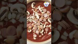 Cooking Mini Pizza in 15 seconds #shorts
