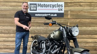 Harley-Davidson Flss Softail Slim S, Remarkable 110 Screamin Eagle, H-D Motorcycle