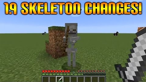 ★Minecraft 1.9 Update - "THE COMBAT UPDATE" NEW Skeleton Changes & Animations + Gameclip Preview★