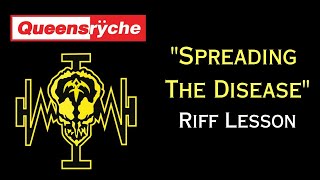 Queensryche Spreading The Disease Riff Lesson