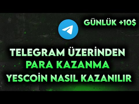 Telegram Üzerinden YesCoin Nasıl Kazanılır - Telegram Para Kazanma - YesCoin