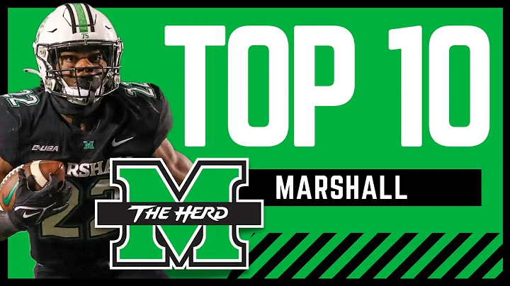 Marshall Thundering Herd TOP 10 Football Players f...