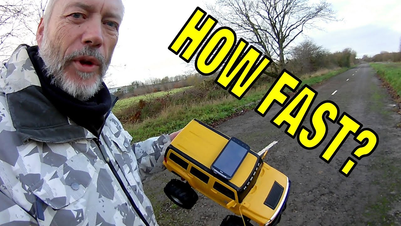 How fast is that NewBright Hummer H3 using digiHUD