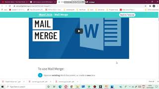 Class6-Word- 2016 -Mail merge -Chapter-4