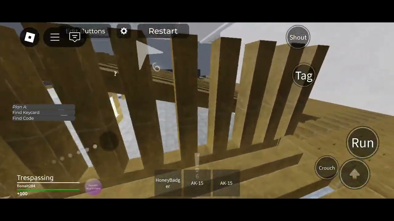 Roblox Elusive | Bank nightmare Plan A gameplay