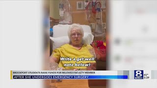 Brockport students raise funds for beloved faculty member after emergency surgery