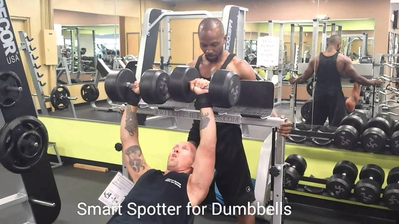 Incline Dumbbell Bench Press Spotter