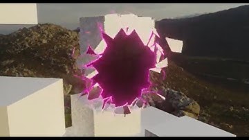 Fractured Portal Effect in Unity using Shader Graph