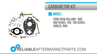 2011 MSCK46 New Ford New Holland Tractor Carburetor Kit 600 700 Jubilee NAA