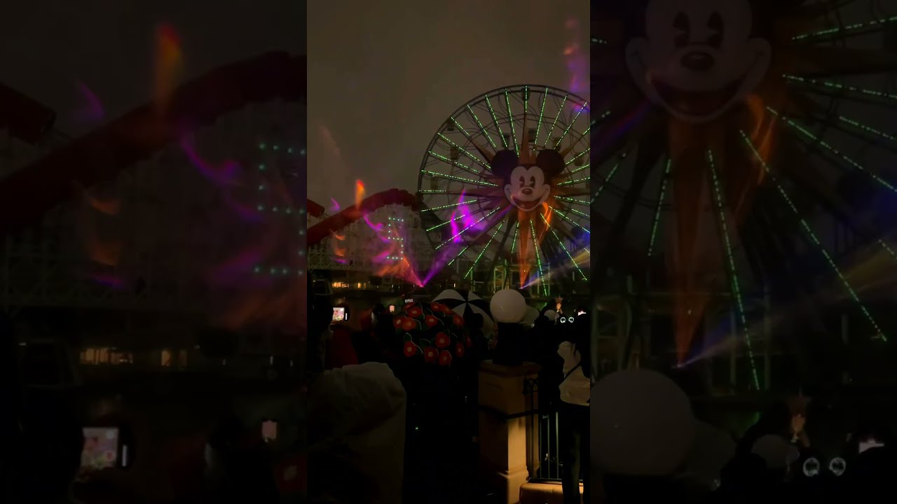  Happy New Year COUNTDOWN From Disney California Adventure Shorts Disneycalifornia Newyears
