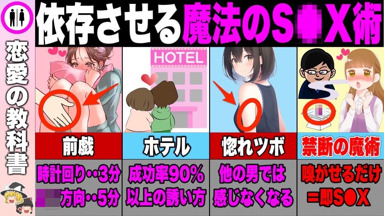【５選】依存させる魔法のテクニック【恋愛心理学】