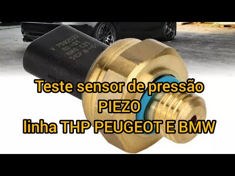 Testando sensor pressão de óleo THP | V 7592532 Peugeot e BMW