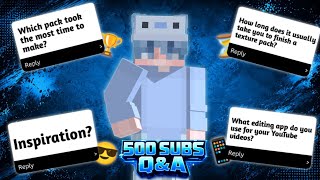 500 SUBS... THIS IS INSANE!! 🤯 | Q&A
