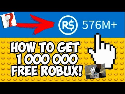 How To Get 1000000 Free Robux On Roblox Youtube - 99million robux