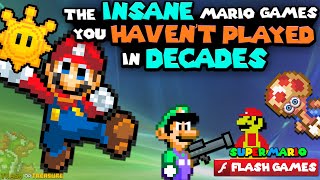 The WILD Mario Games You FORGOT Existed- Are Old Mario Flash Games THAT BAD?