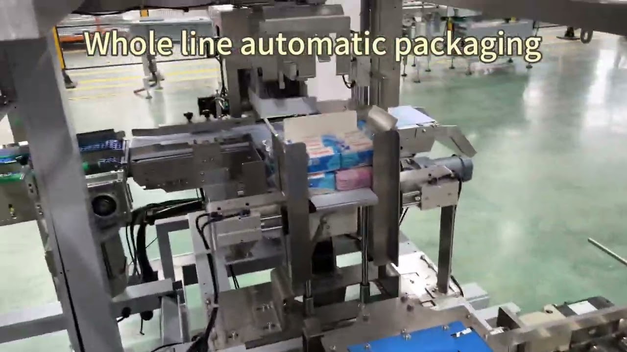 Automatic packaging solution for the whole line