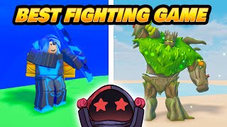 WE PLAYED THE BEST FIGHTING GAME ON ROBLOX