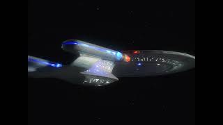 Star Trek TNG Re-Created Opening Credit Shot Motion Controlled (AMT 1:1400 Model kit)