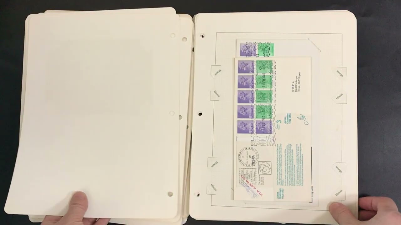 切手コレクションの紹介（郵趣）39th Lot. 1495 45307 - YouTube