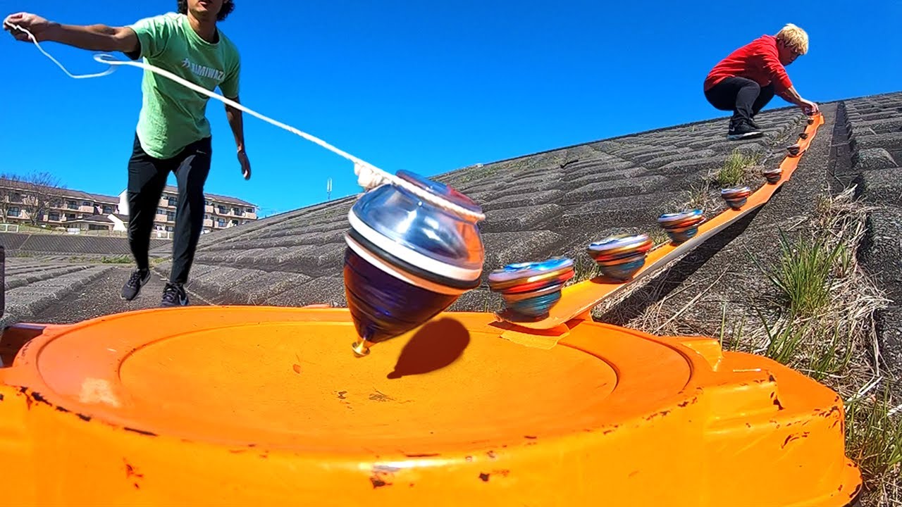 Beyblade Trickshots Blue Spin Top Edition | KAMIWAZA