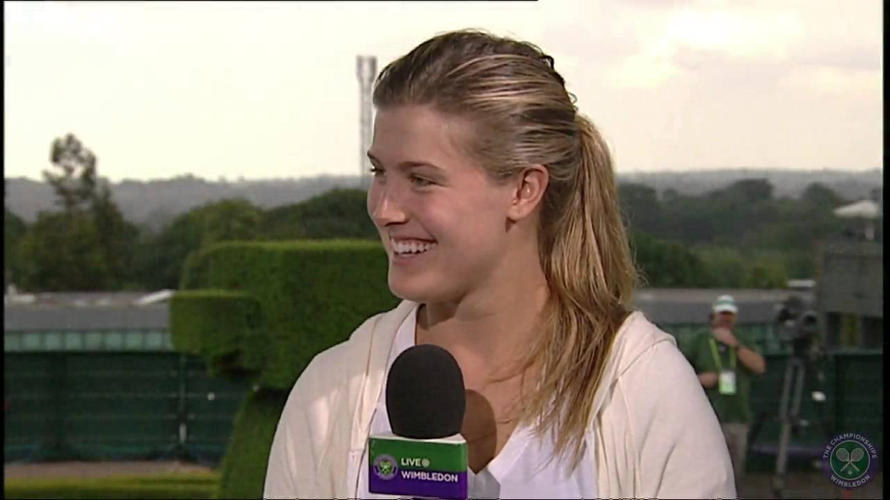 Eugenie Bouchard Live @ Wimbledon interview