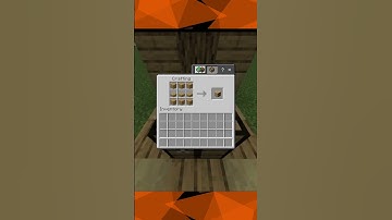 Chiseled Bookshelf Crafting Recipe #minecraft #shorts #gaming #howto #tutorial #craft #creative #art