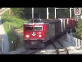 Rhätische Bahn Trains on the Albula Line Chur - Thusis - Filisur - Bergün - Preda