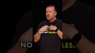 Ricky fooling around on Stage | Ricky Gervais #comedy #standup #funny #trending