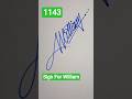 Master the Signature Flow for "William" ✍️✨ | Calligraphy Tutorial #NameArt #William