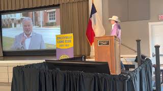 ‪Mayor Lindamood on the State of City of Colleyville 2022. ‪Hosted by Colleyville Lions Club‬