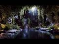 💧 Moonlit Waterfall Ambience | ASMR Nature Sounds | Deep Relaxation &amp; Sleep