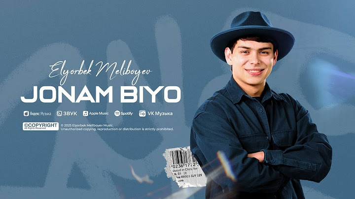 Elyor Meliboyev -  Jonam biyo (Official Music)