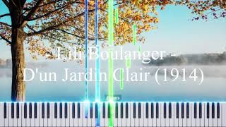 Lili Boulanger - D&#39;un Jardin Clair