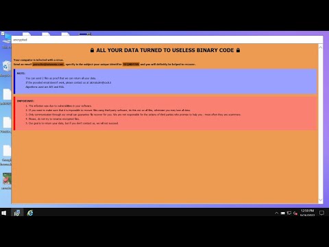Arazite ransomware removal