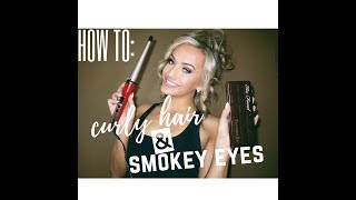 Smokey Eyes & Curly Hair tutorial ♡ screenshot 1