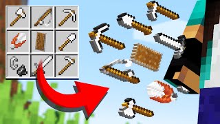 we made 50 NEW Crafting Recipes in Minecraft we made 50 NEW Crafting Recipes in Minecraft