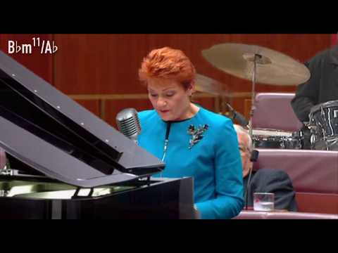 Pauline Hanson sings jazz! (Part 2)