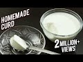 Homemade Curd Recipe - Tips & Tricks To Make Curd At Home - Basic Cooking - Ruchi image