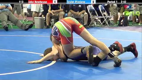 Cadet 113 - Jake Newhouse (Ohio) vs. Taylor Piccia...