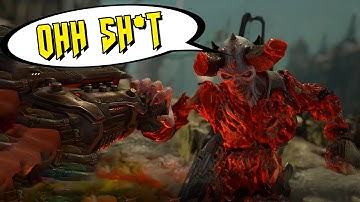 How to beat The Marauder in 1-2 seconds NO BFG (Nightmare difficulty) - Doom Eternal