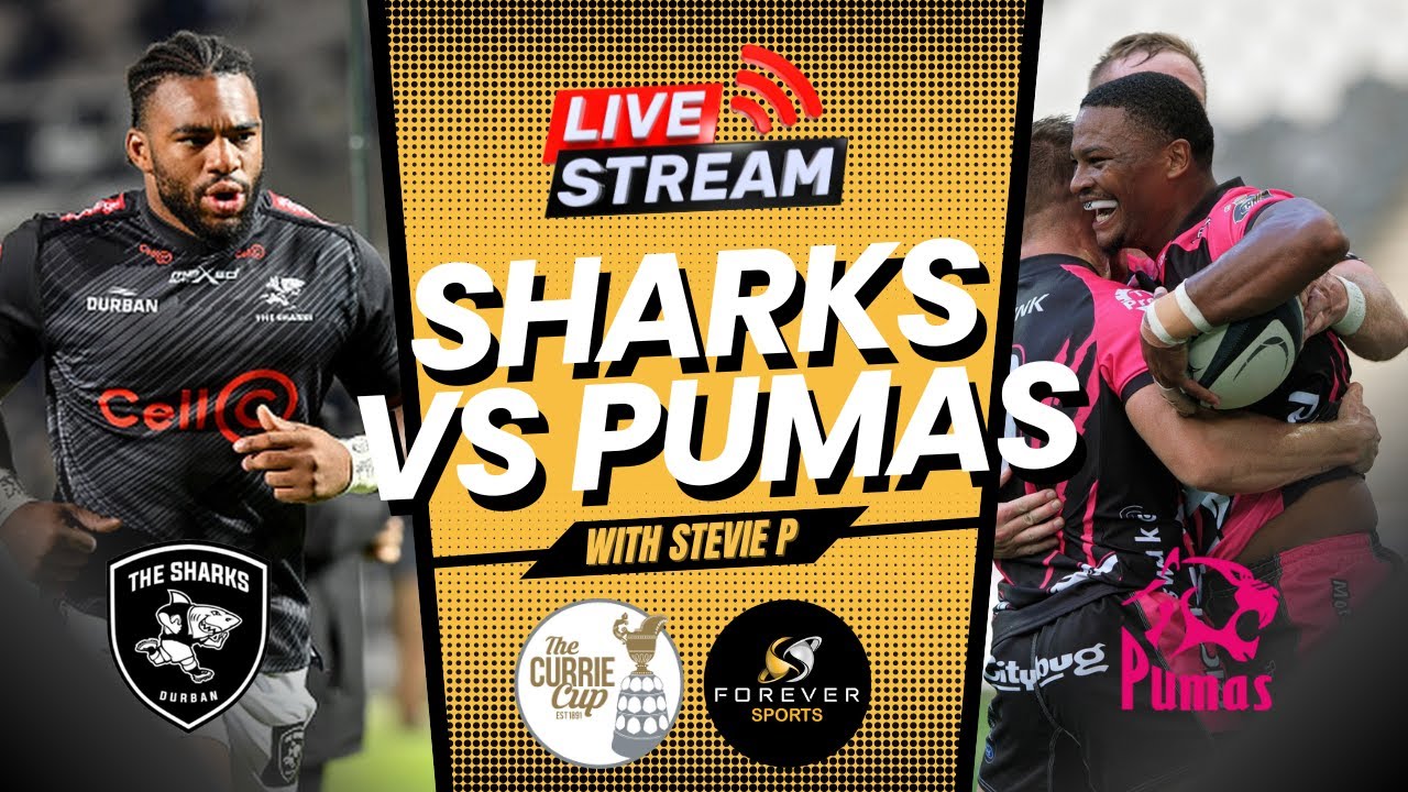 SHARKS VS PUMAS LIVE! Currie Cup Semi-Final Watchalong Forever Rugby