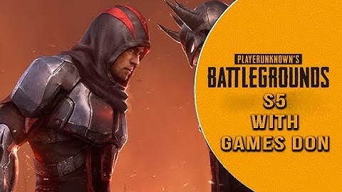 PUBG MOBILE CUSTOM ROOM | SEASON 5 RANK PUSH & SUBSCRIBER GAMES| PAYTM ON SCREEN BY GAMES DON